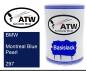 Preview: BMW, Montreal Blue Pearl, 297: 500ml Lackdose, von ATW Autoteile West.